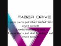 Faber Drive - Just What I Needed - Lyrics 