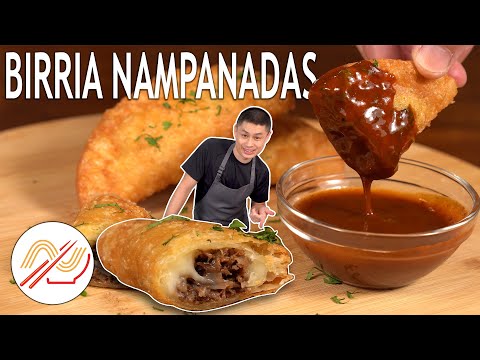 🥩🥟 BEEF BIRRIA EMPANADAS with Consommé Sauce Recipe | NaminalStyle Nampanadas by Nam's Eatery