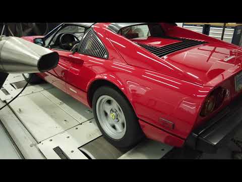 1983 Ferrari 308 GTS Quattrovalvole Dyno pull
