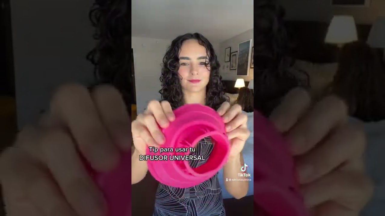 ✨¿NO LE QUEDA EL DIFUSOR DE SILICÓN A TU SECADORA ¡TE ENSEÑÓ CÓMO! ✨ #metodocurly