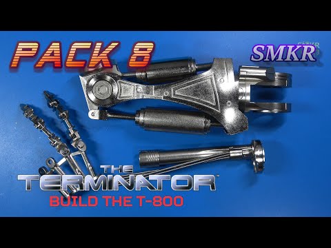 Agora Models Build the T-800 Terminator Pack 8 Stages 71 - 80