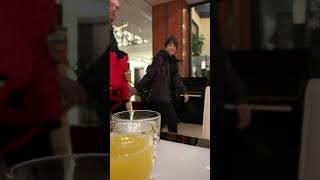 Breakfast at Grand majestic hotel Prague 2019