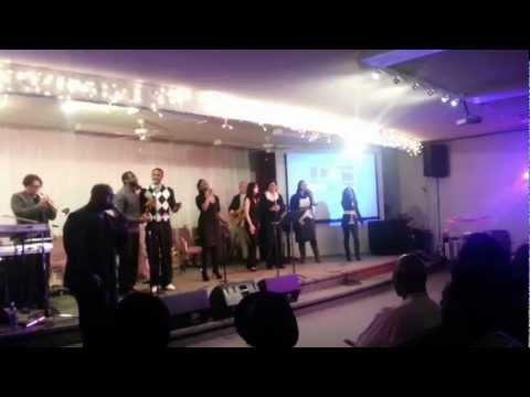 Winnipeg Gospel Choir singing 