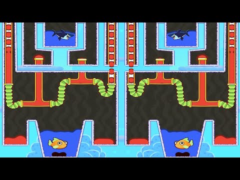 Save the Fish Game || Pull the Pin || All Levels 2261-2275 fishdom ##167