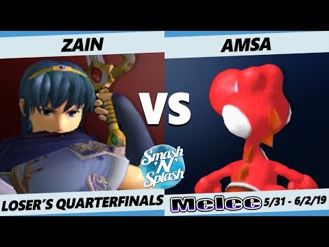 SNS5 SSBM - PG | Zain (Marth) Vs. VGBC RB | aMSa (Yoshi) Smash Melee Loser's Quarterfinals