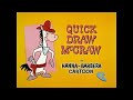 Boomerang Classic Bumpers Promos During Quick Draw McGraw November 22 2012