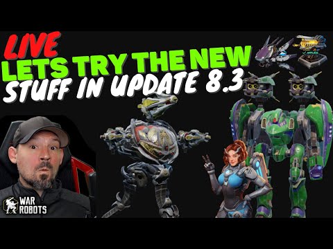 War Robots Update 8.3 How Good Are The New Items ??  War robots MK3 Gameplay WR