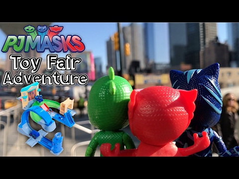 PJ Masks New Toys in Secret Room Surprise (Toy Fair 2017-2018)