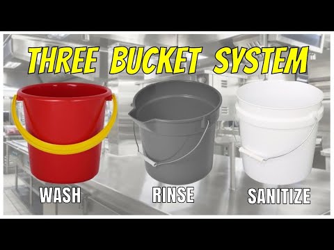 3 BUCKET SYSTEM FOR CRUISE SHIP INTERVIEW | Housekeeping | Galley