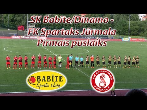 SK Babīte/Dinamo - FK Spartaks Jūrmala (1.puslaiks 16.06.2017)