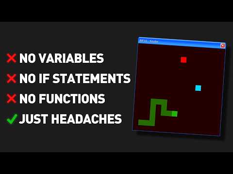 Making a Game in the Worst Programming Language
