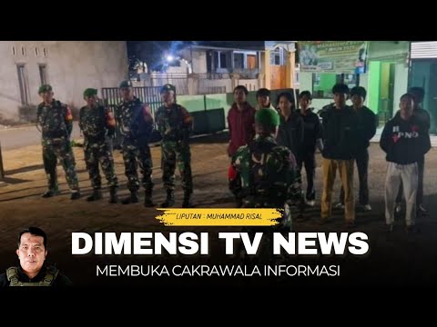 Sinergi TNI, FKPPI, FKFM, dan Masyarakat Patroli Malam, Jaga Takalar Aman Kondusif di Galesong