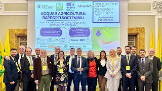 VIDEO Convegno “Acqua e Agricoltura: rapporti sostenibili” (Roma, Palazzo Rospigliosi, 26-03-2024)