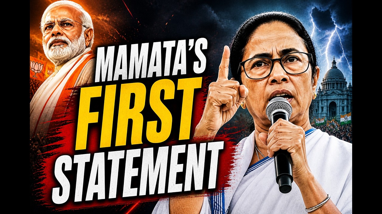 West Bengal Election Results LIVE: Mamata's First Message After BJP Defeats TMC | TMC vs BJP