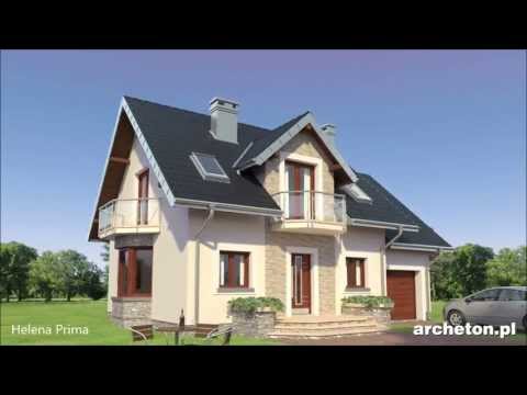 Projekt domu Helena Prima - archeton.pl