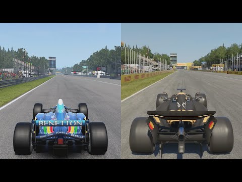 F1 Constructors Champion Cars in racing games (1995 - 2025) - Benetton, Williams, McLaren and more