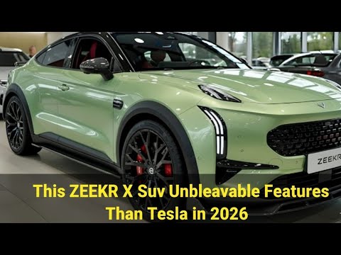 In 2026, Zeekr X SUV Shocked Tesla — This Changes the EV Game Forever