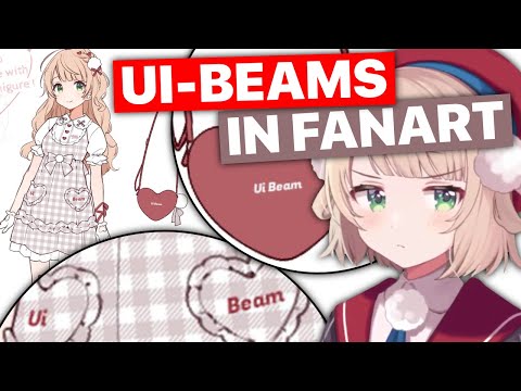 Ui-Beams Hidden In Fanart (Shigure Ui) [Eng Subs]
