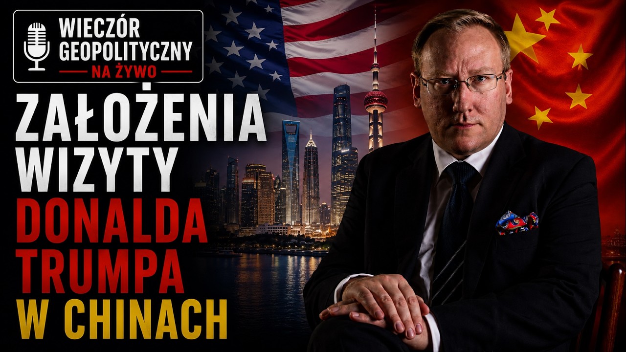 NA ŻYWO: Założenia wizyty Donalda Trumpa w Chinach | Iran grozi wzbogaceniem uranu do ponad 90 proc.