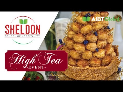 High Tea Event with Sheldon School of Hospitality
