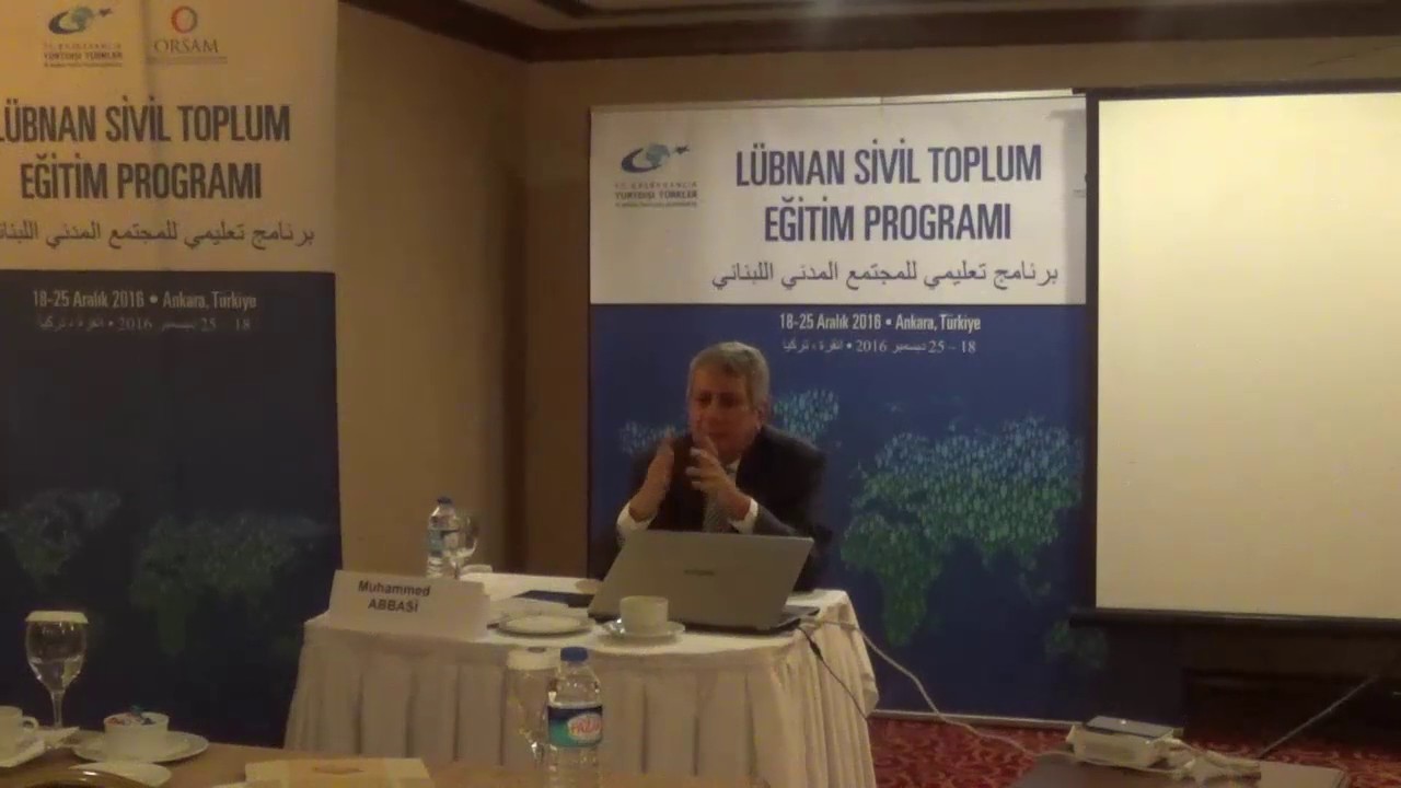Muhammet Abbasi, Lübnan Sivil Toplumu Kapasite İnşası, 23.12.2016