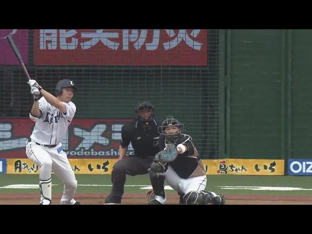 【1回裏】1番に戻って好調!! ライオンズ・秋山の先頭打者ホームラン!! 2019/5/25 L-F
