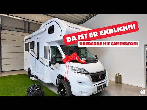 Handover with CamperTobi & first impressions - Eura Mobil Activa One 650 HS - Motorhomes Dülmen