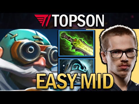 Gyrocopter Dota 2 Gameplay T1.Topson with Ethereal and Shivas