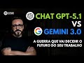 Miniatura da aula: #chatgpt5 .1 vs #gemini3 .0: a guerra que vai decidir o futuro do seu trabalho