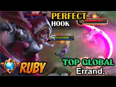 Suprame 1 Ruby Perfect Hook War Axe Build - Top Global Ruby - Errand. - MLBB