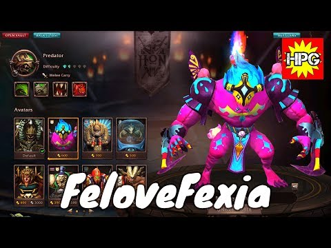 HoN Pro Predator Gameplay / FeloveFexia / Immortal