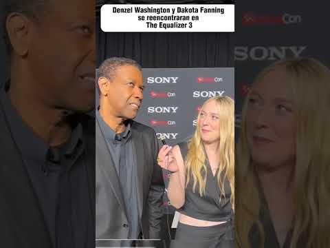 Denzel Washington y Dakota Fanning se reencuentran 20 años después. #shorts #manonfire #equalizer #3