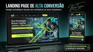 Eu vou fazer uma página de alta conversão para você
