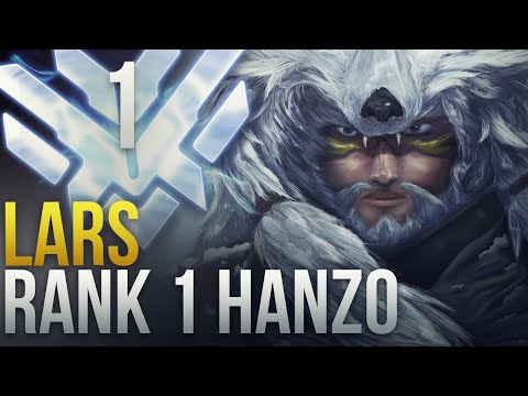 LARS IS THE BEST HANZO - RANK 1 HANZO - Overwatch Montage