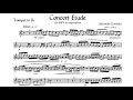 TRUMPET SOLO Concert Etude A Goedicke