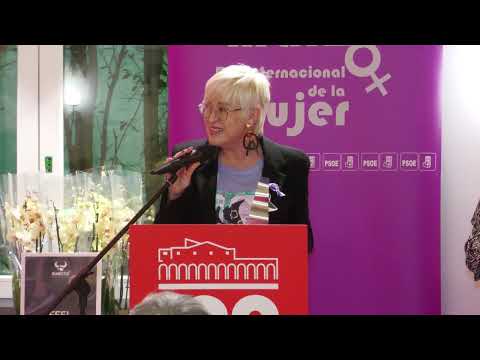 Intervención de Nuria Reche premio Lola Puntes Cena por la Igualdad el 3 de marzo de 2023 en Elche