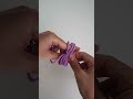 How to Make a Yarn Bow in Minutes! How to Make a Bow with Wool #shorts #diy