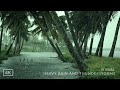 10 Hours Of Heavy Tropical Rain And Thunderstorm For Deep Sleep And Relaxation ASMR Rain Sounds