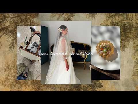 una semana conmigo | prueba de vestido, SS con armanibeauty y últimos detalles de la boda