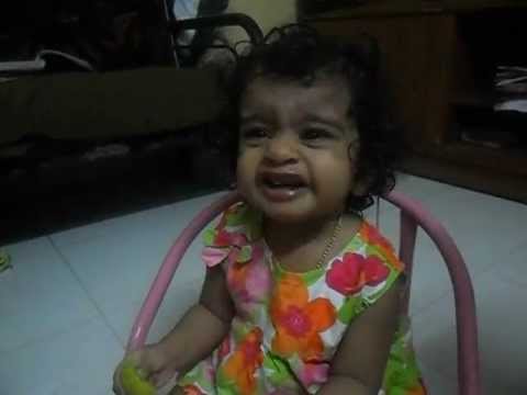 Lithika Tasting Lemon for the First Time