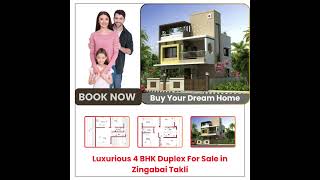 4 BHK House for Sale in Zingabai Takli, Nagpur