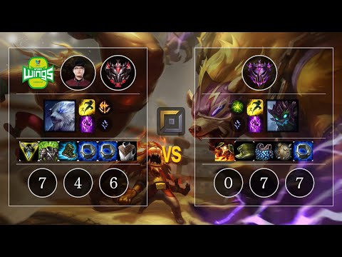 JAG TaNa Volibear vs Maokai Top - KR Patch 10.12