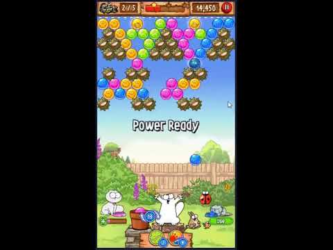 Simon's Cat Pop Time Level 34 - NO BOOSTERS 😺 | SKILLGAMING ✔️