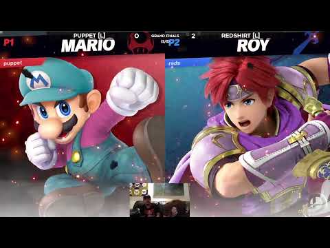 Driftwood Debauchery #51 Grand Finals - Puppet (Mario) vs. RedShirt (Roy) - Smash Ult Tournament
