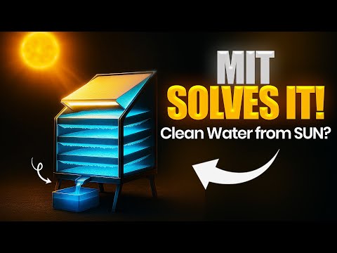 MIT’s Sun-Powered Invention Could End the Global Water Crisis