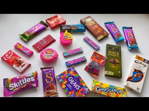 100 of chocolates, surprise toys, chocolate opening video, lots of chocolates,Cadbury celebration