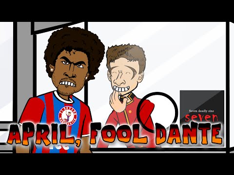 MULLER April Fool's DANTE (Brazil vs Germany 1-7 2015 Troll Football Cartoon 7-1)