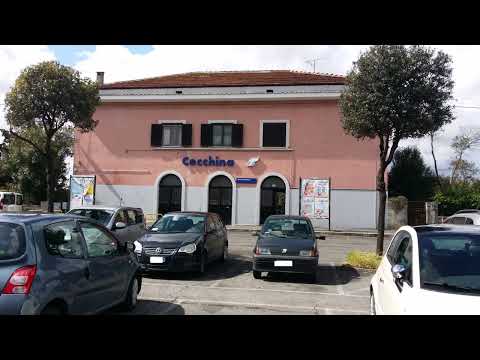 La stazione di Cecchina (RM)