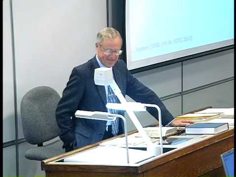 Old Testament Studies I Lecture 12