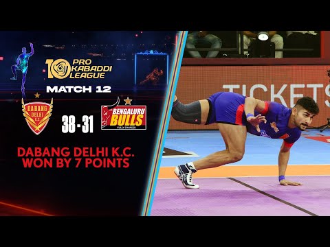 A Spirited Effort From Dabang Delhi K.C. Results in Their First Win of the Season | PKL 10